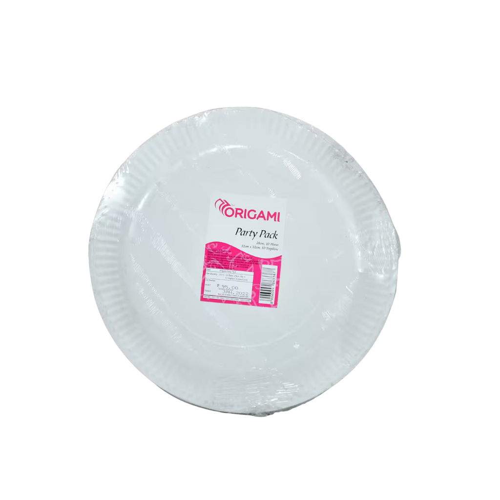 Disposable Plates Yellow