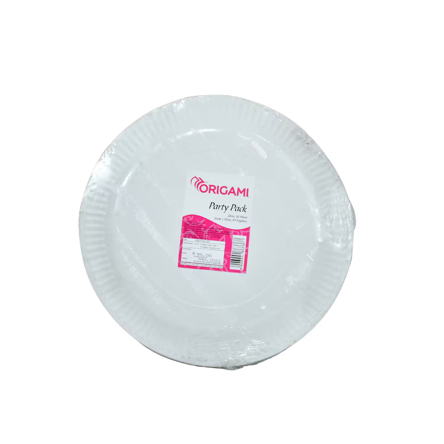 Disposable Plates Yellow