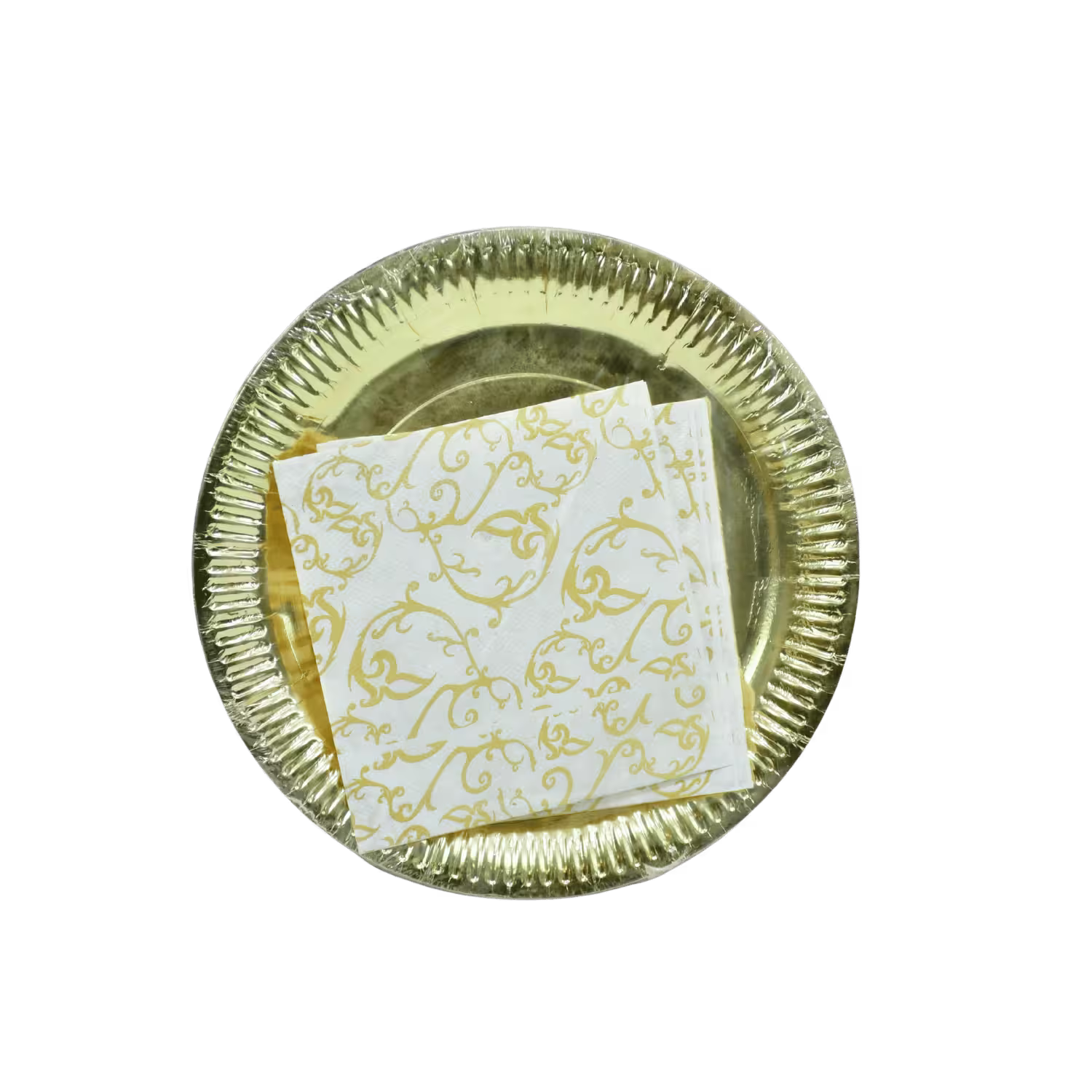 Disposable Plates Yellow