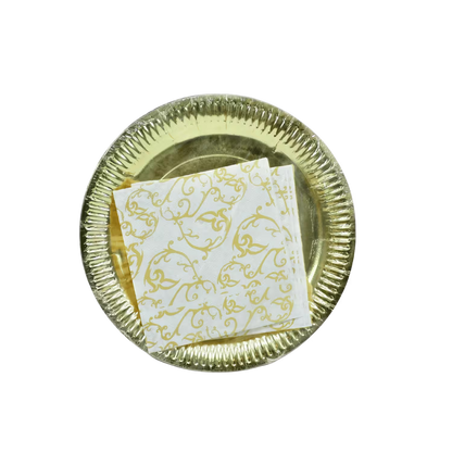 Disposable Plates Yellow