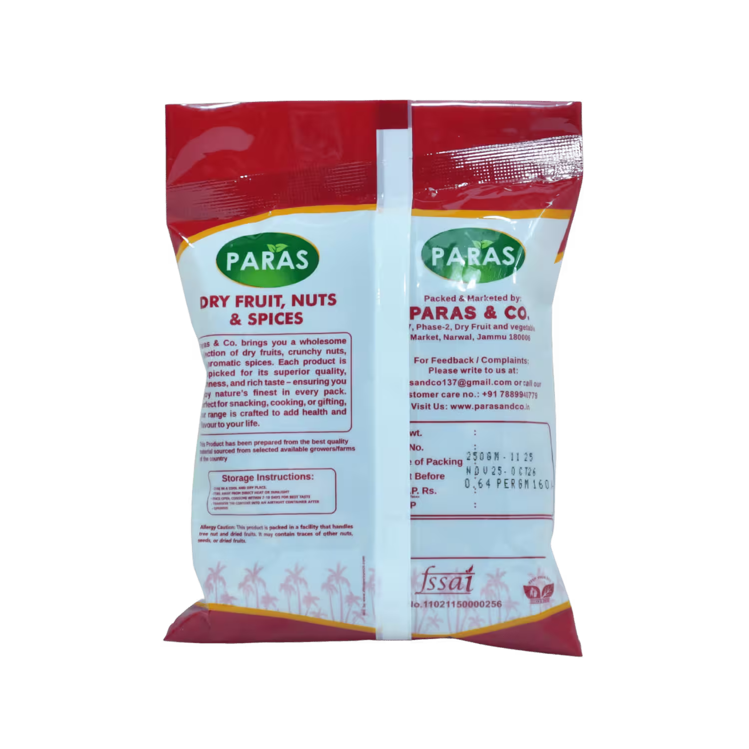 Dry Fruits Nuts and Spices Paras