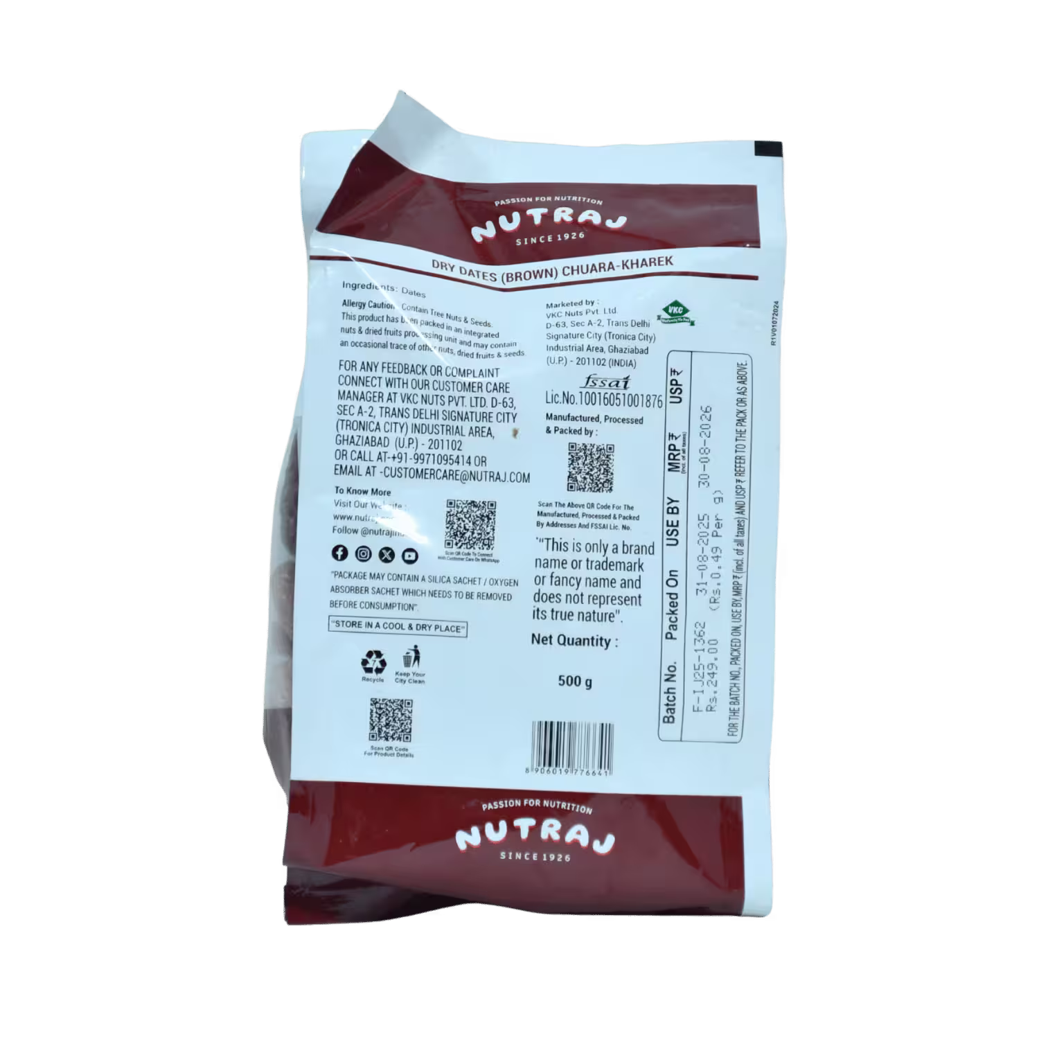 Dry Dates Chuara Kharek