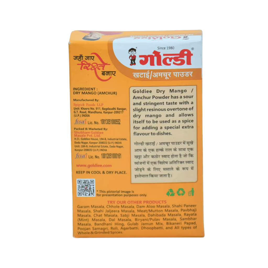 Dry Mango Amchur Powder Goldiee