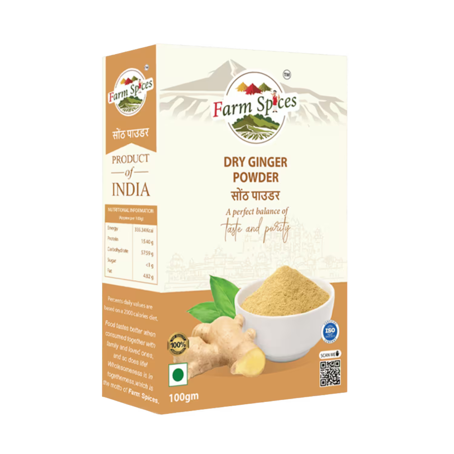 Dry Ginger Powder Farm Spices