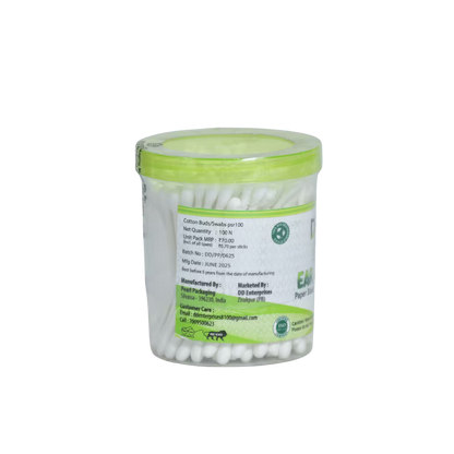 Ear Care Paper Sticks Cotton Swabs Buds