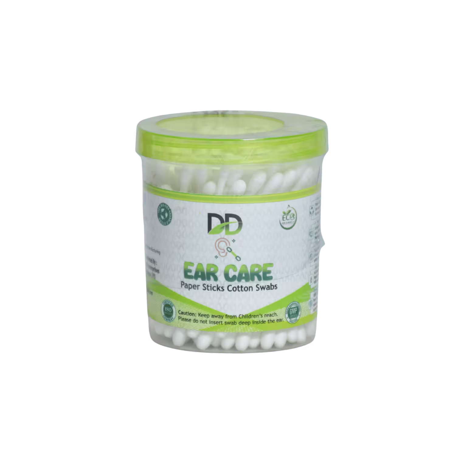 Ear Care Paper Sticks Cotton Swabs