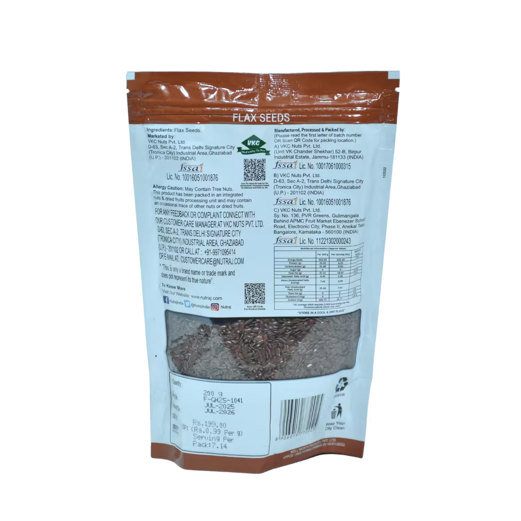Flax Seeds Nutraj