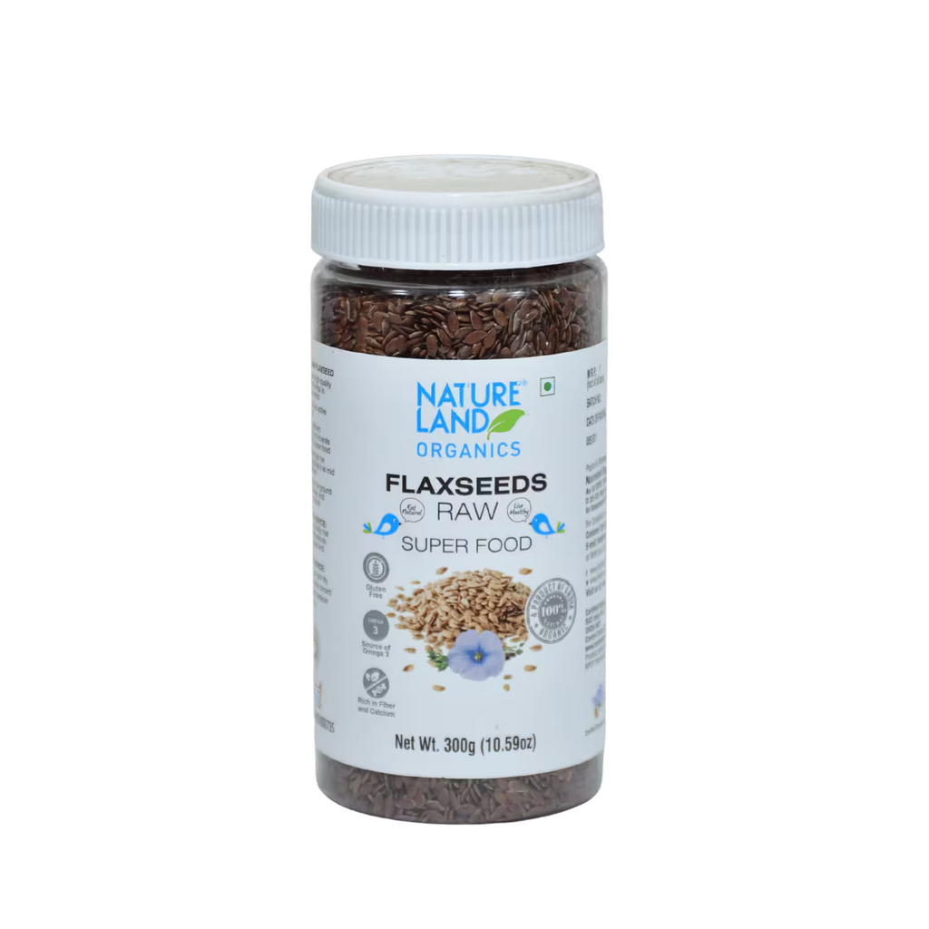 Flaxseeds Nature Land