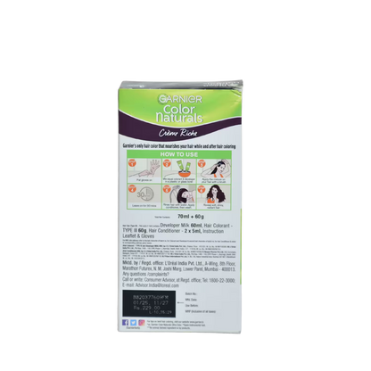 Garnier Color Darkest Brown 3