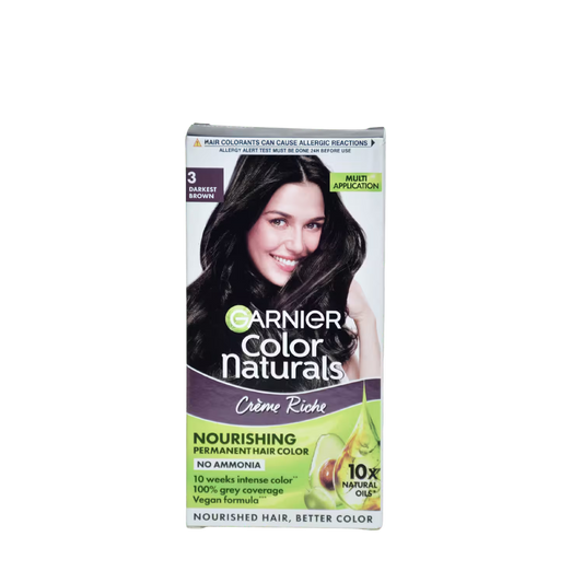Garnier Color Darkest Brown 3