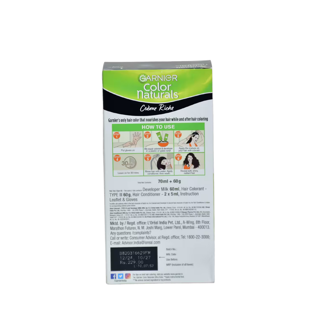 Garnier Color Natural Black 1