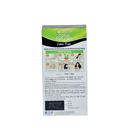Garnier Color Natural Black 1