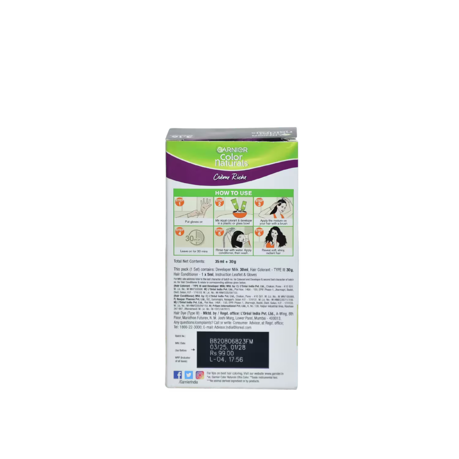 Garnier Color Naturals Burgundy 3.16