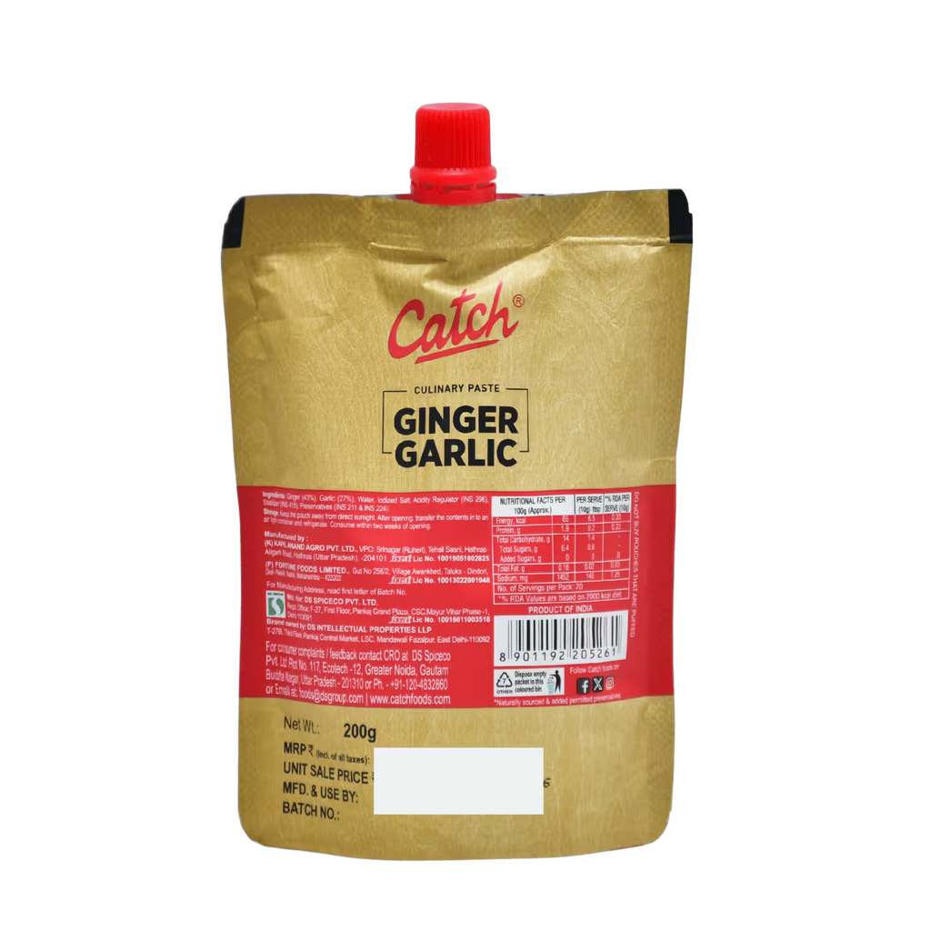Ginger Garlic Paste Catch