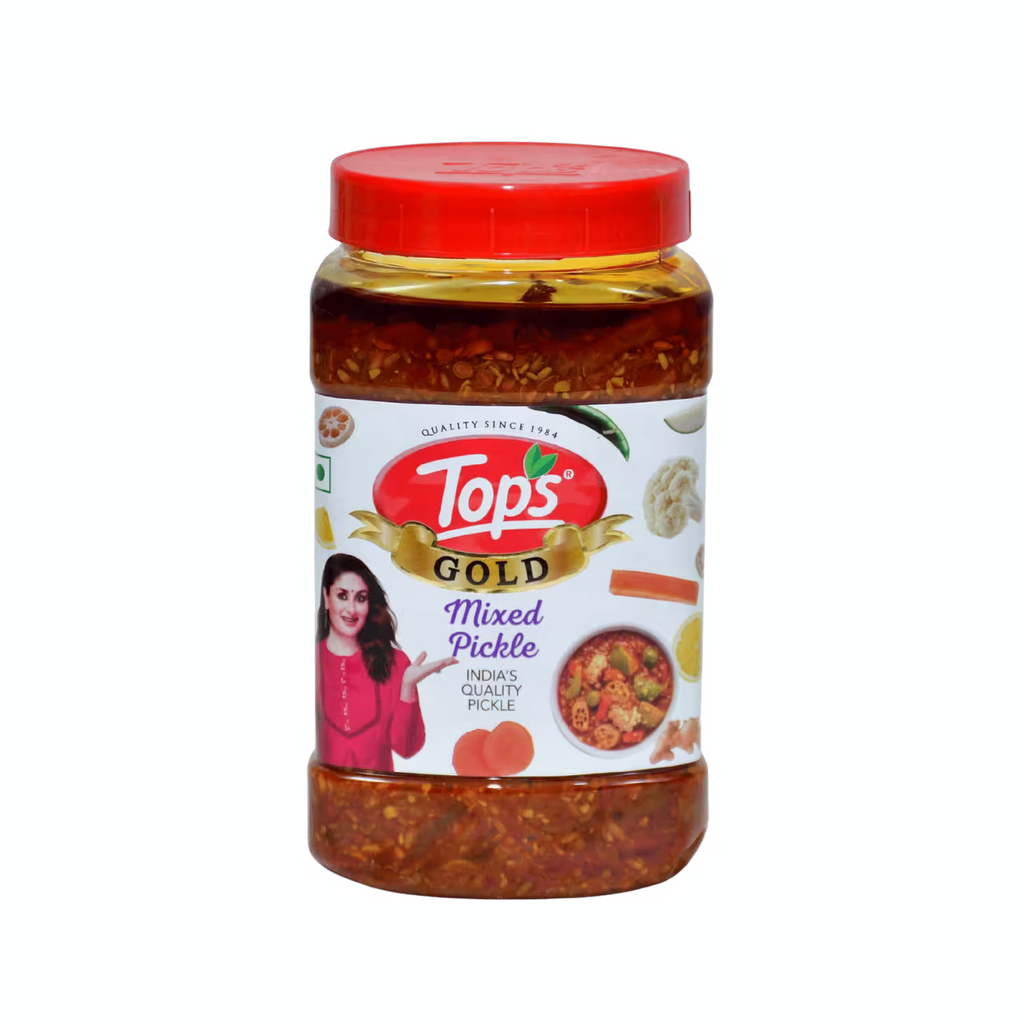 Gold Mixed Pickle Tops