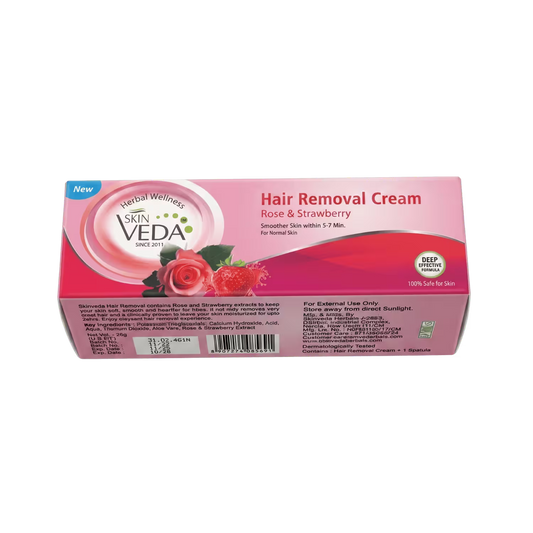 Hair Removal Cream Rose Strawberry