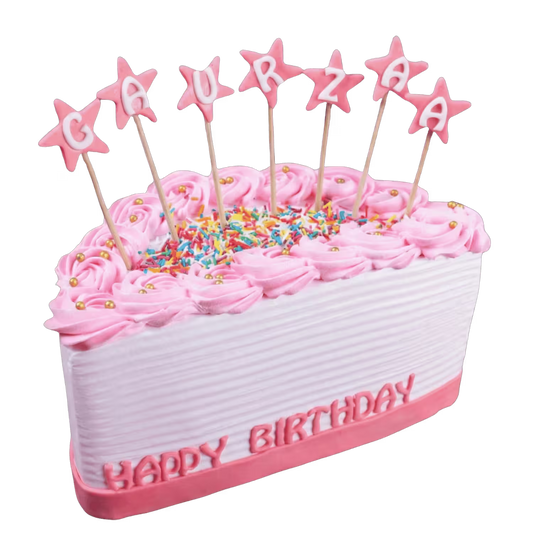 Half Birthday Cake