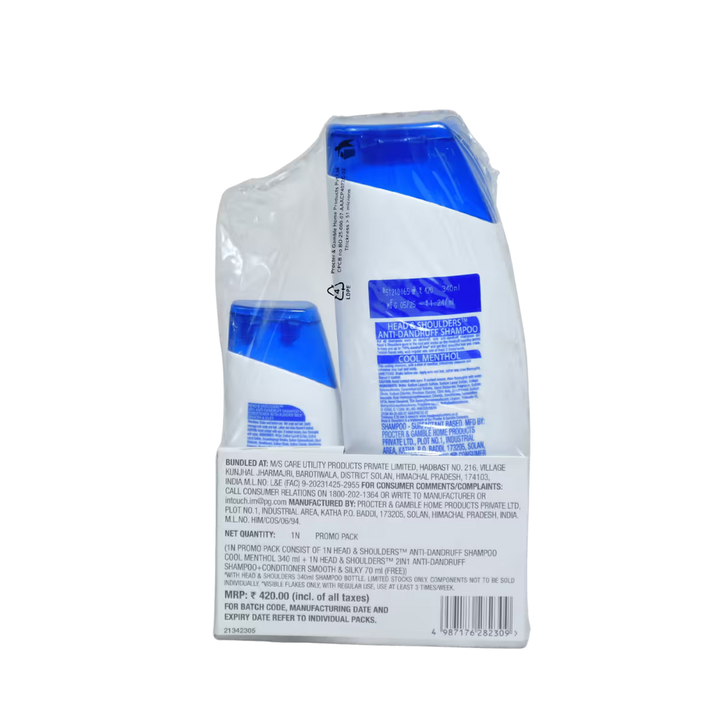 Head and Shoulders Cool Menthol Pack