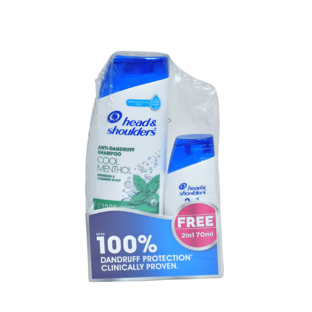 Head and Shoulders Cool Menthol Pack