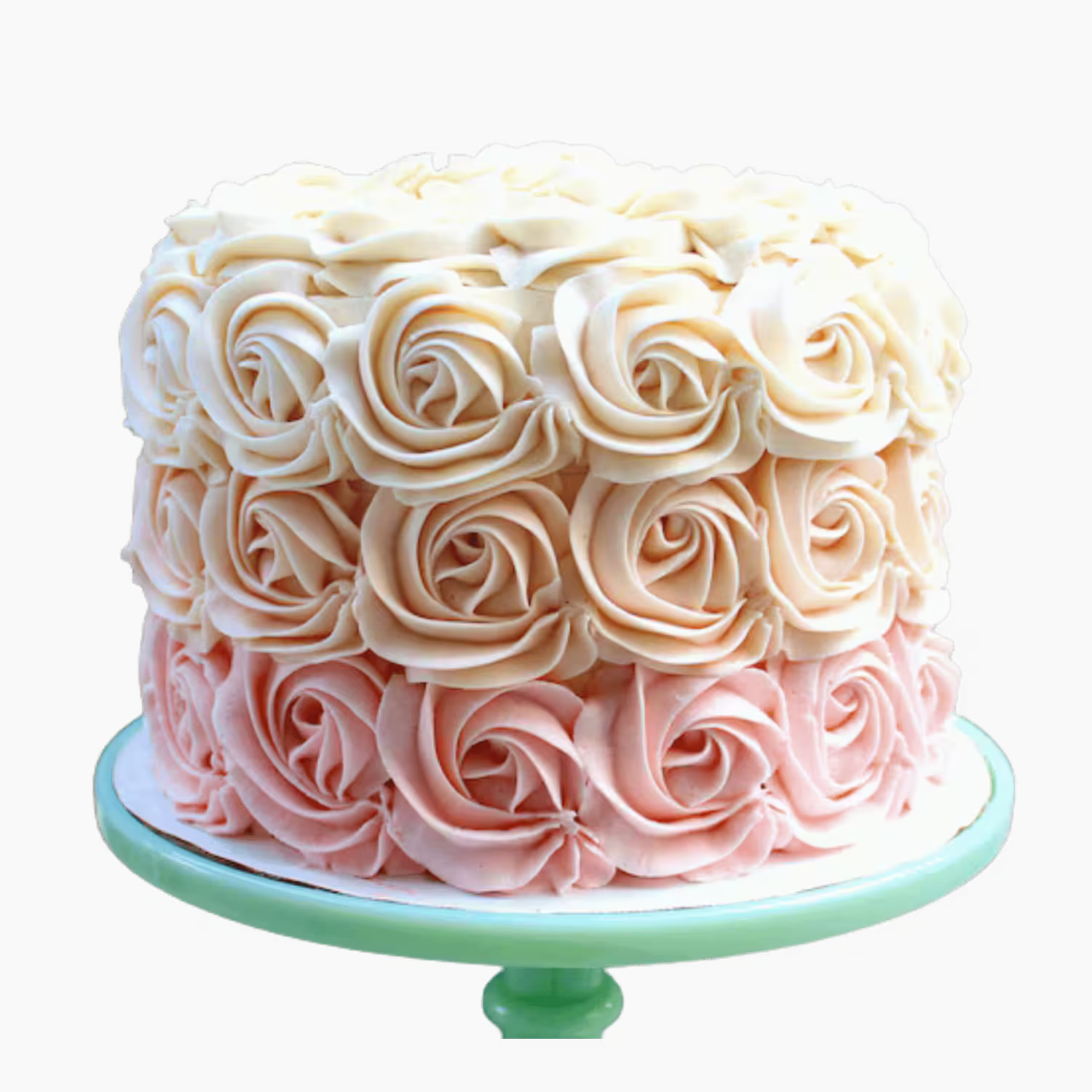 Heavenly Rose Cake