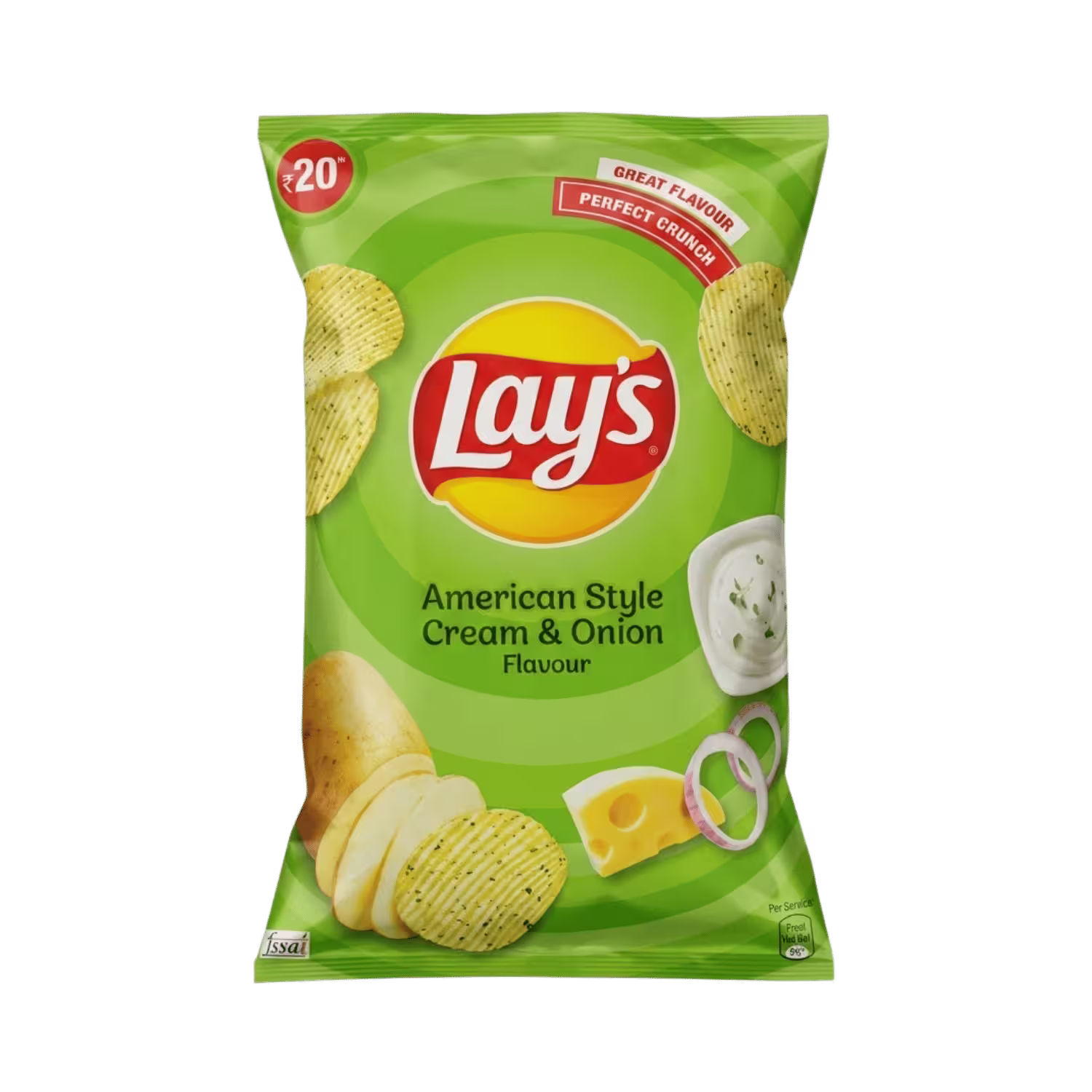 Lays American Style Cream and Onion