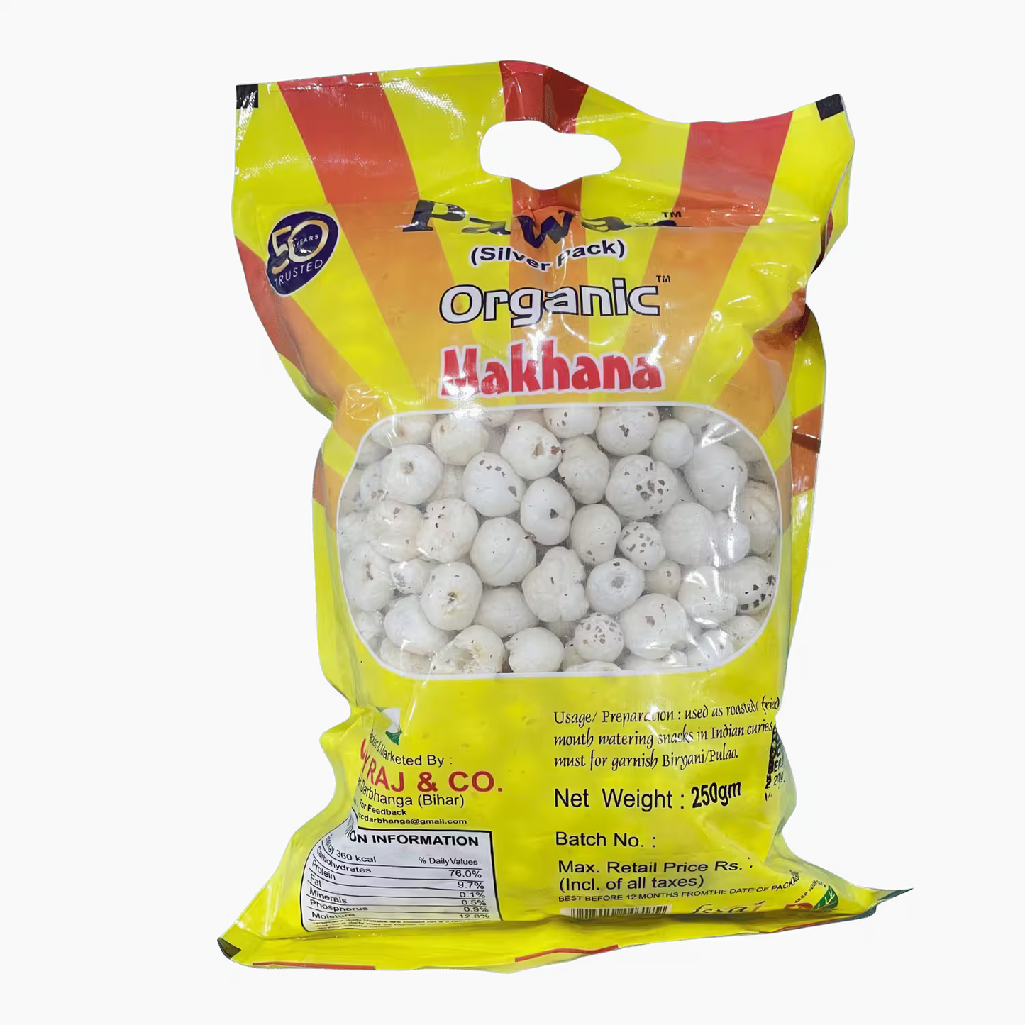 Makhana Silver Pack Organic