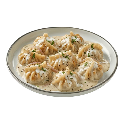 Veg Malai Momos (Aashirwad)