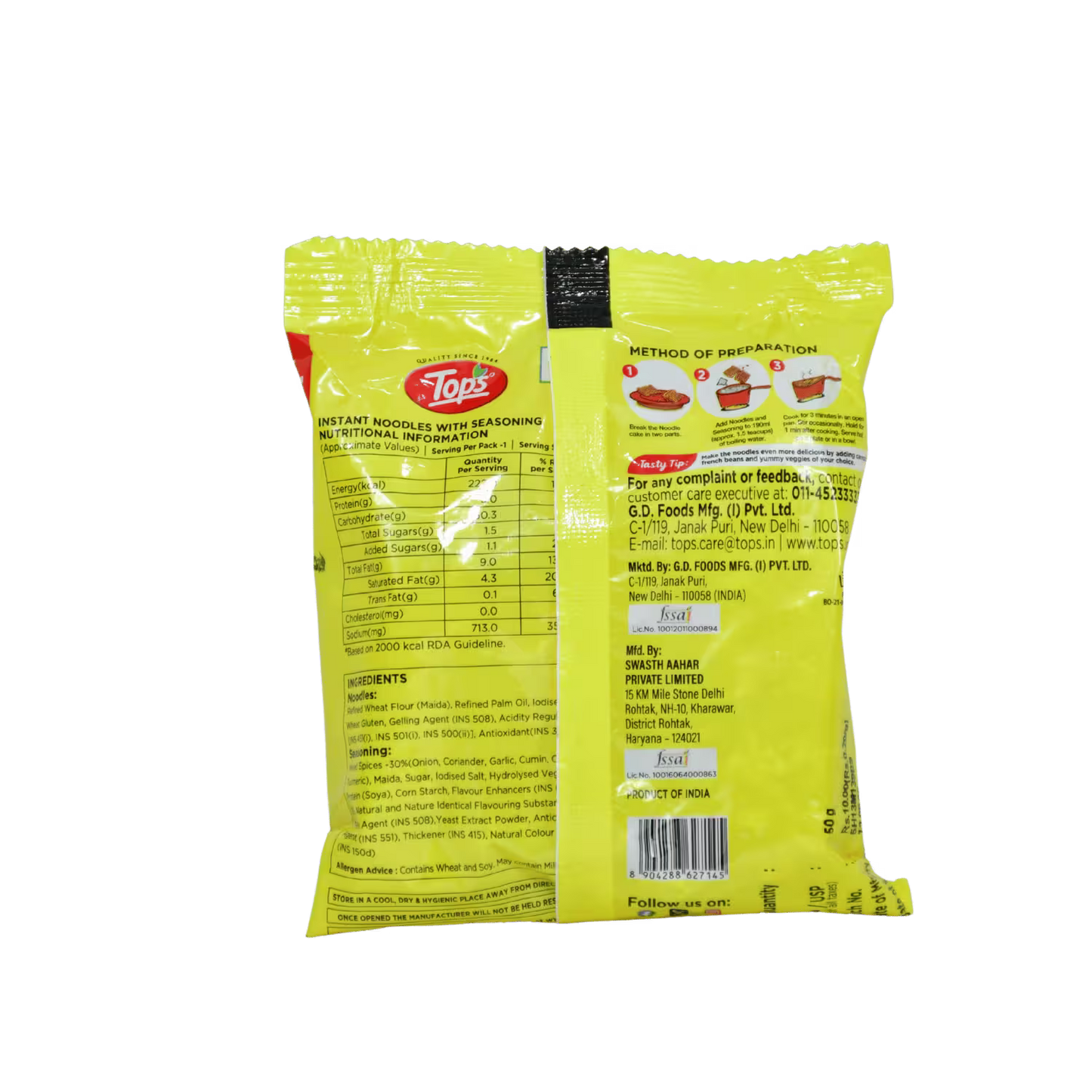 Masala Noodles Tops