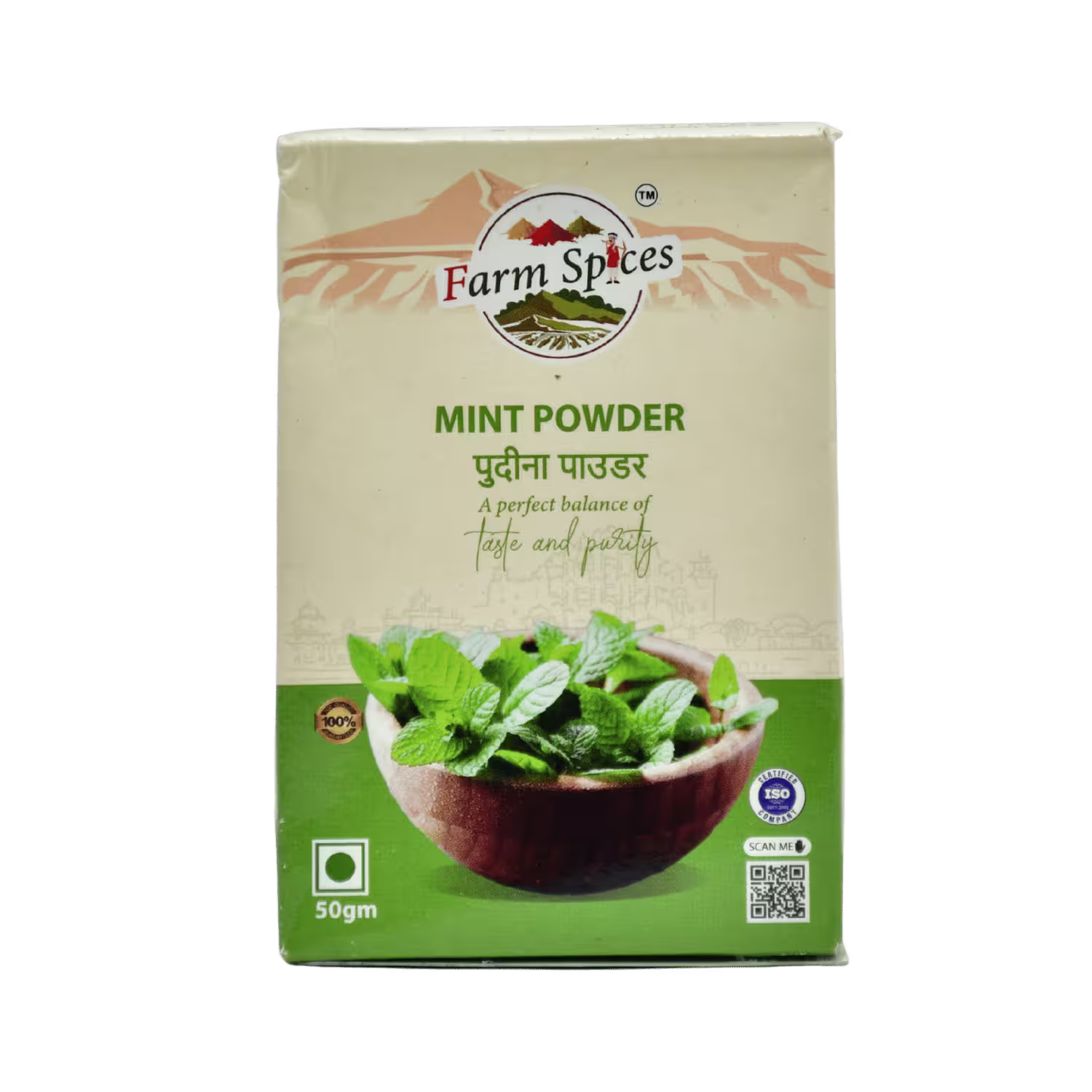 Mint Powder Farm Spices