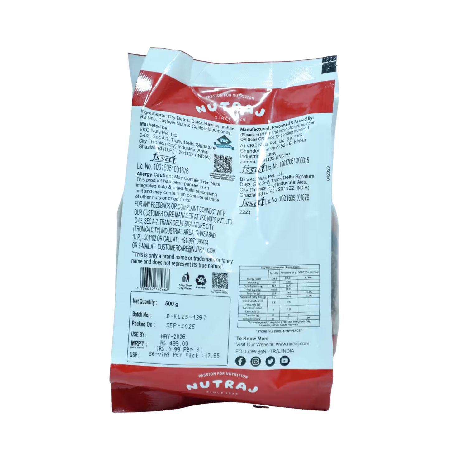 Mix Dry Fruits Nutraj