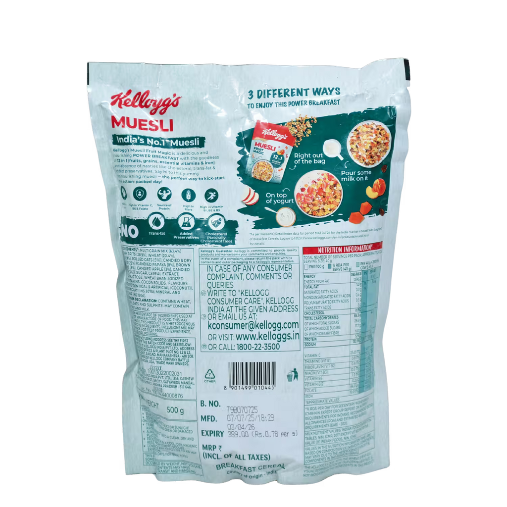 Muesli Fruit Magic Kelloggs