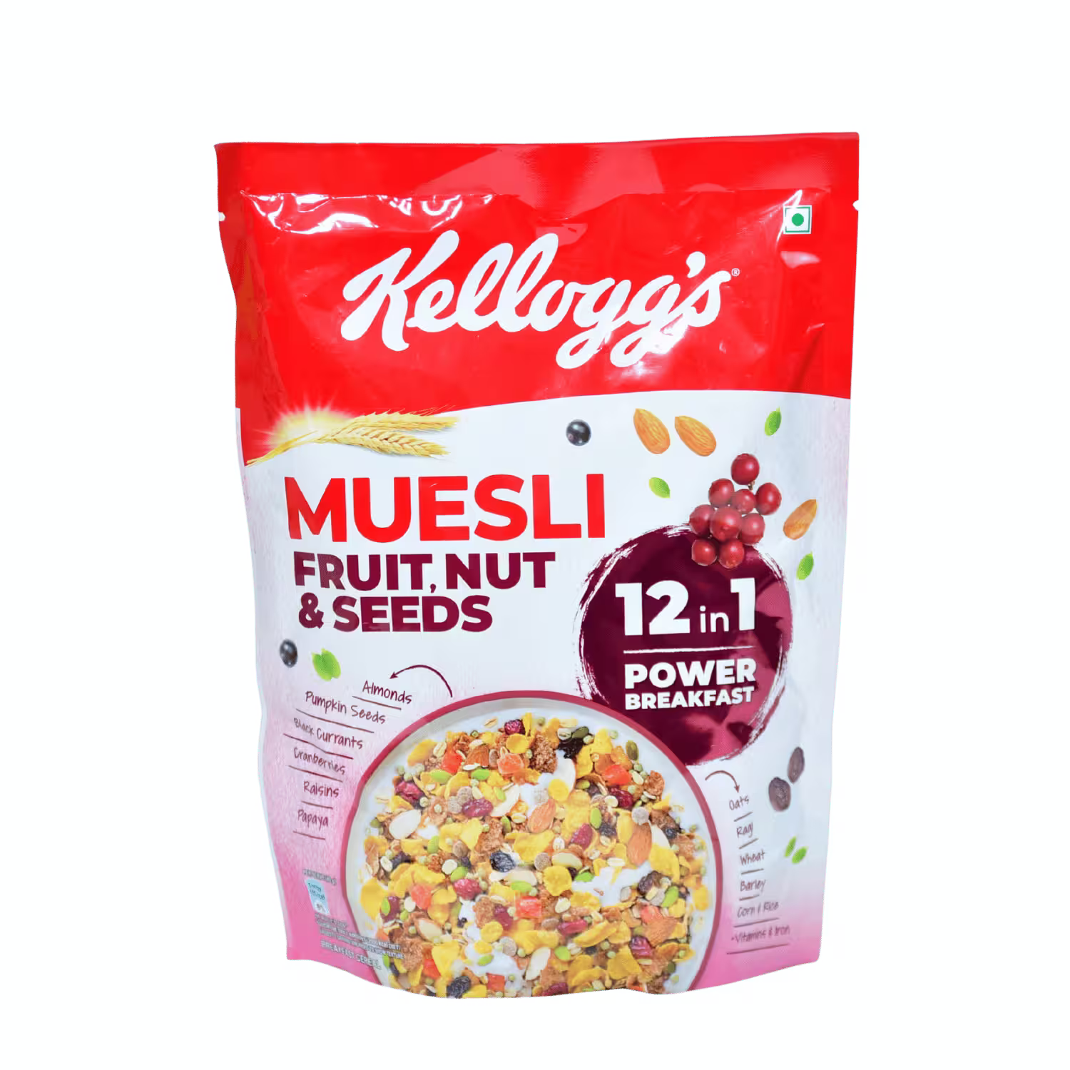 Muesli Fruit Nut and Seeds Kelloggs