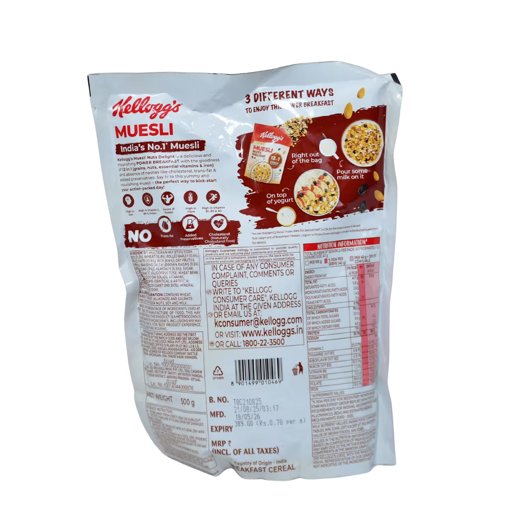 Muesli Nuts Delight Kelloggs