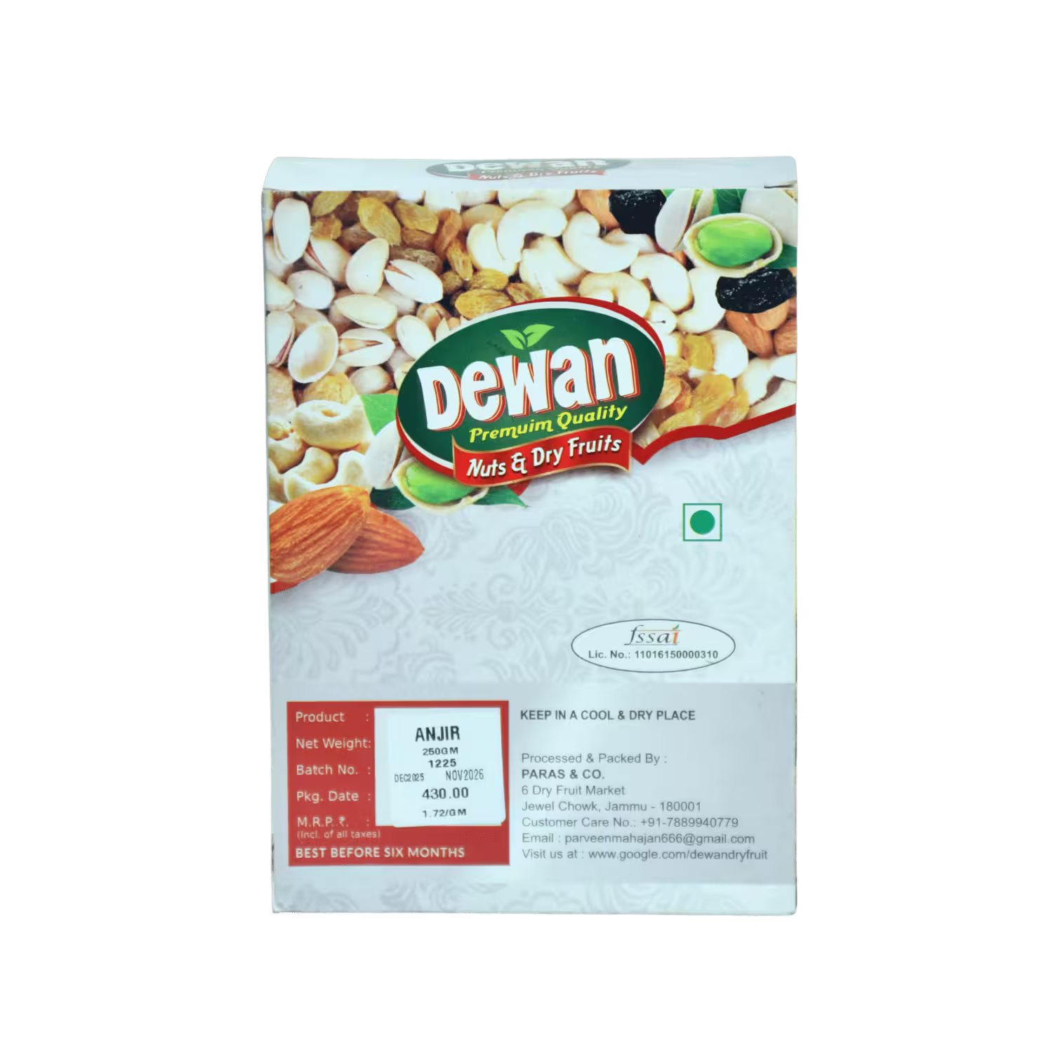 Nuts and Dry Fruits Dewan Rich Flavour