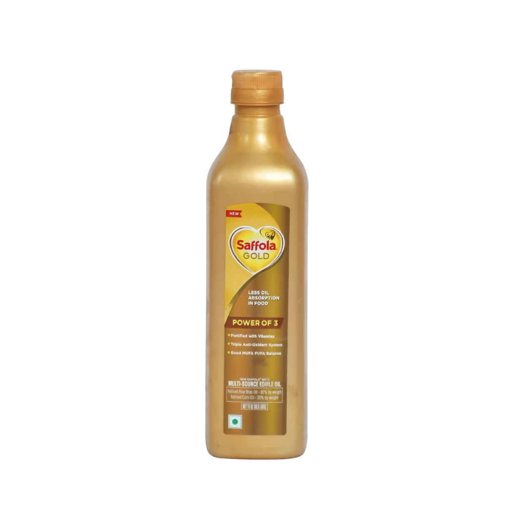 Oil Saffola Gold Bottle