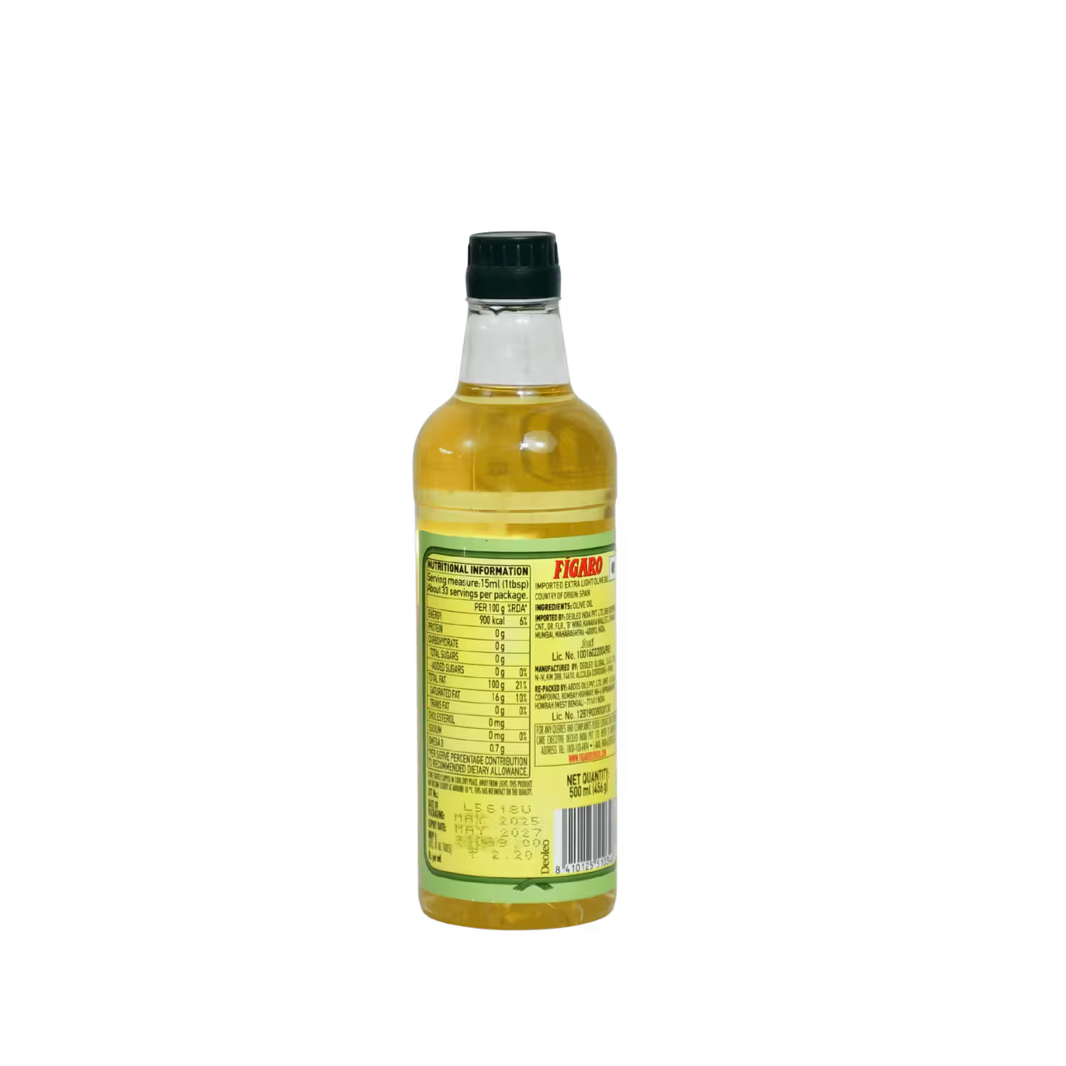 Olive Oil Figaro Bottle