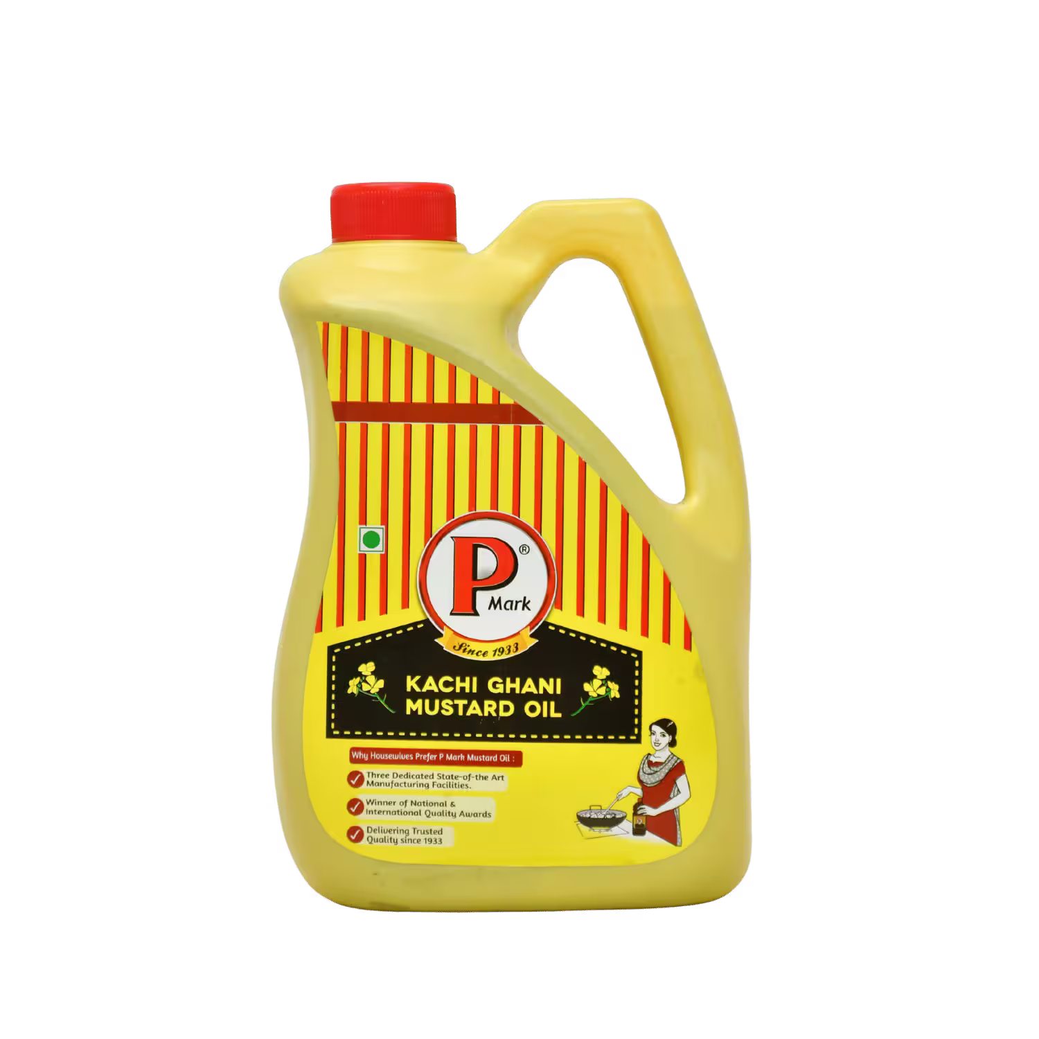 P Mark Kachi Ghani Mustard Oil