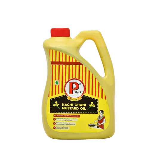 P Mark Kachi Ghani Mustard Oil