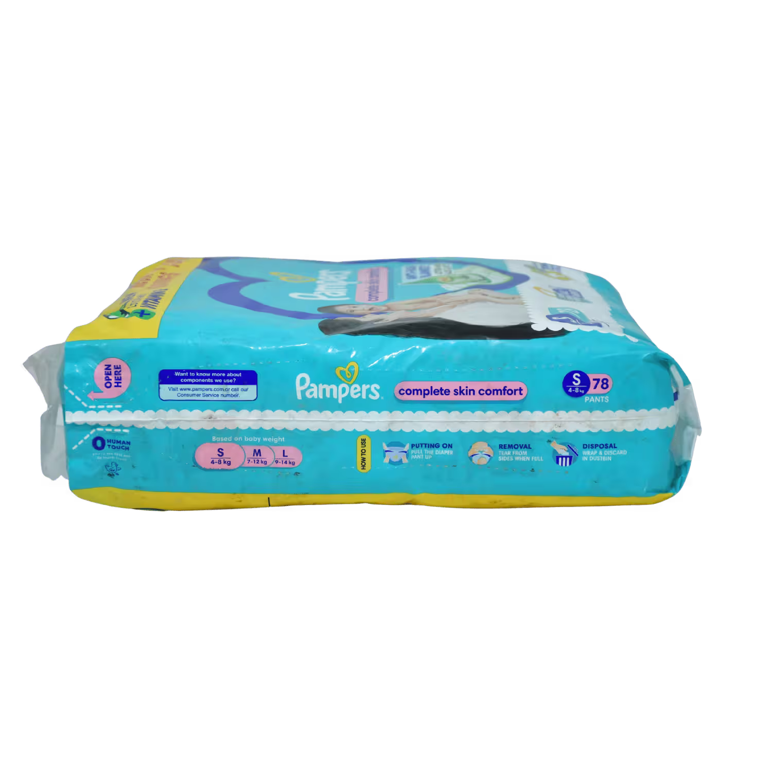 Pampers 78 Pants Small