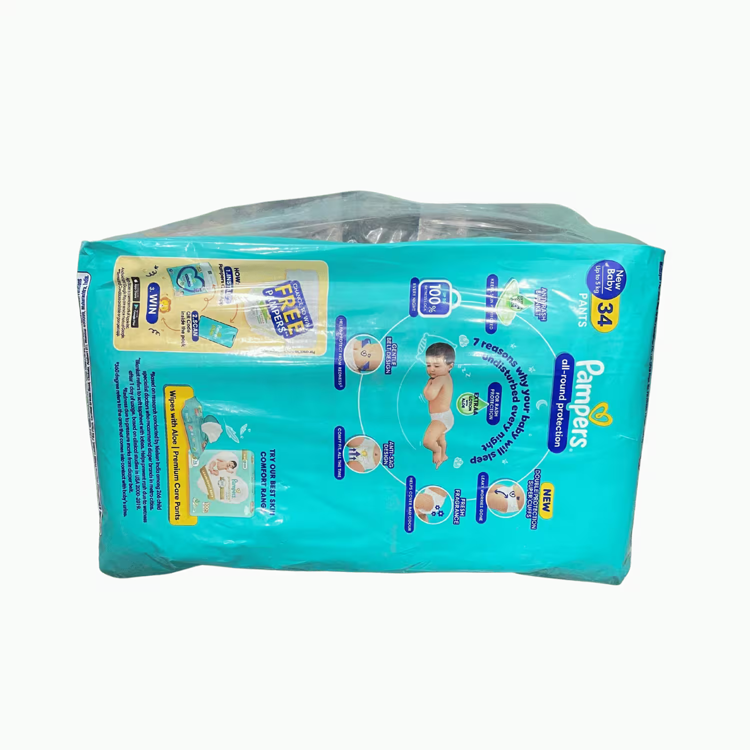 Pampers New Baby 34 Pants