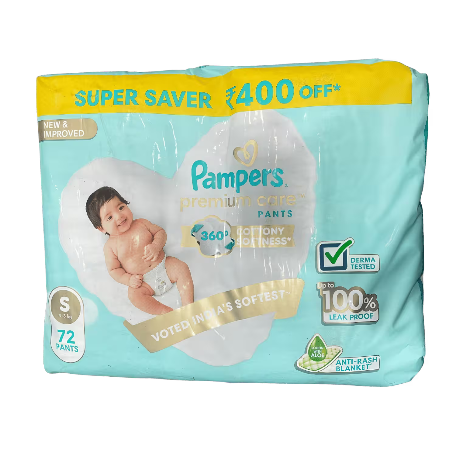 Pampers S 72 Pants