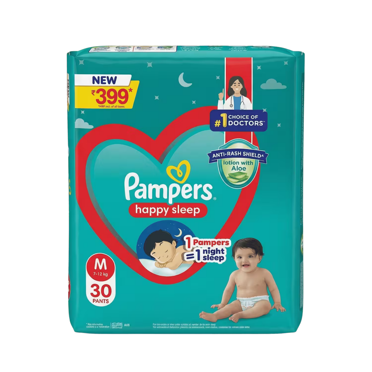Pampers 30 Pants Medium