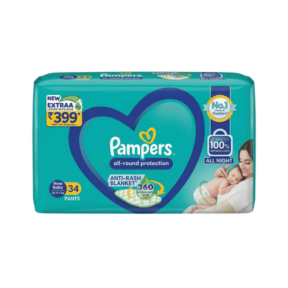 Pampers New Baby 34 Pants
