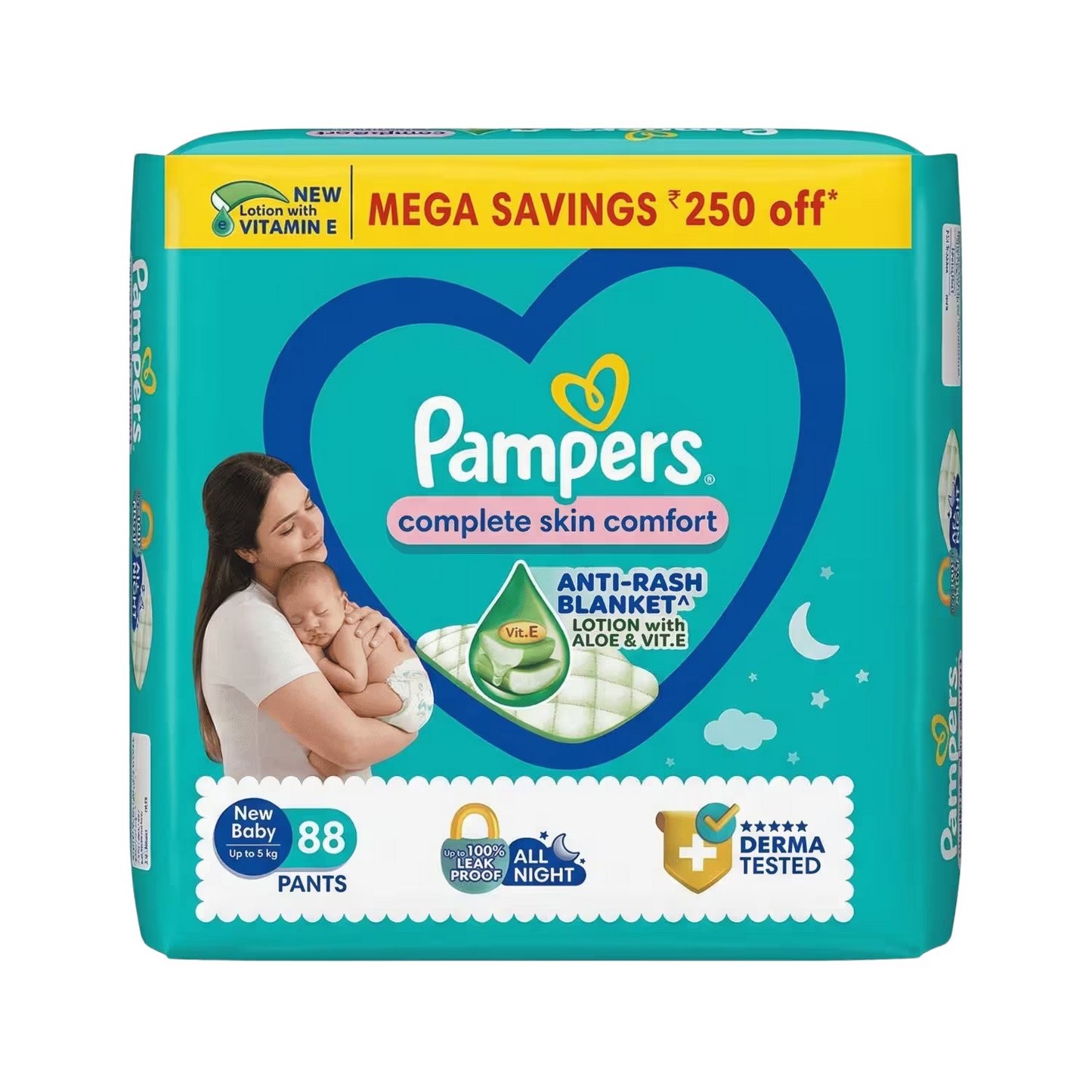 Pampers 88 Pants New Baby