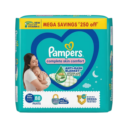 Pampers 88 Pants New Baby