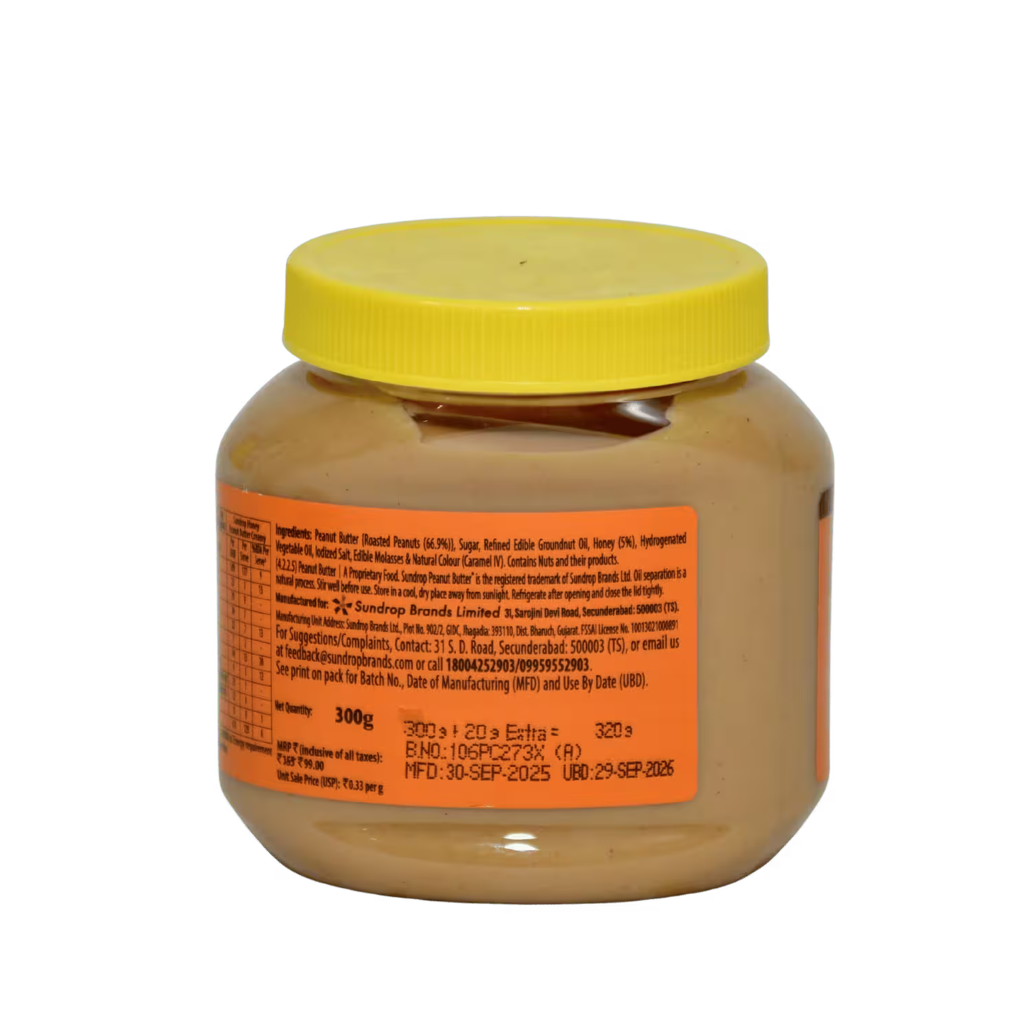 Peanut Butter Sundrop