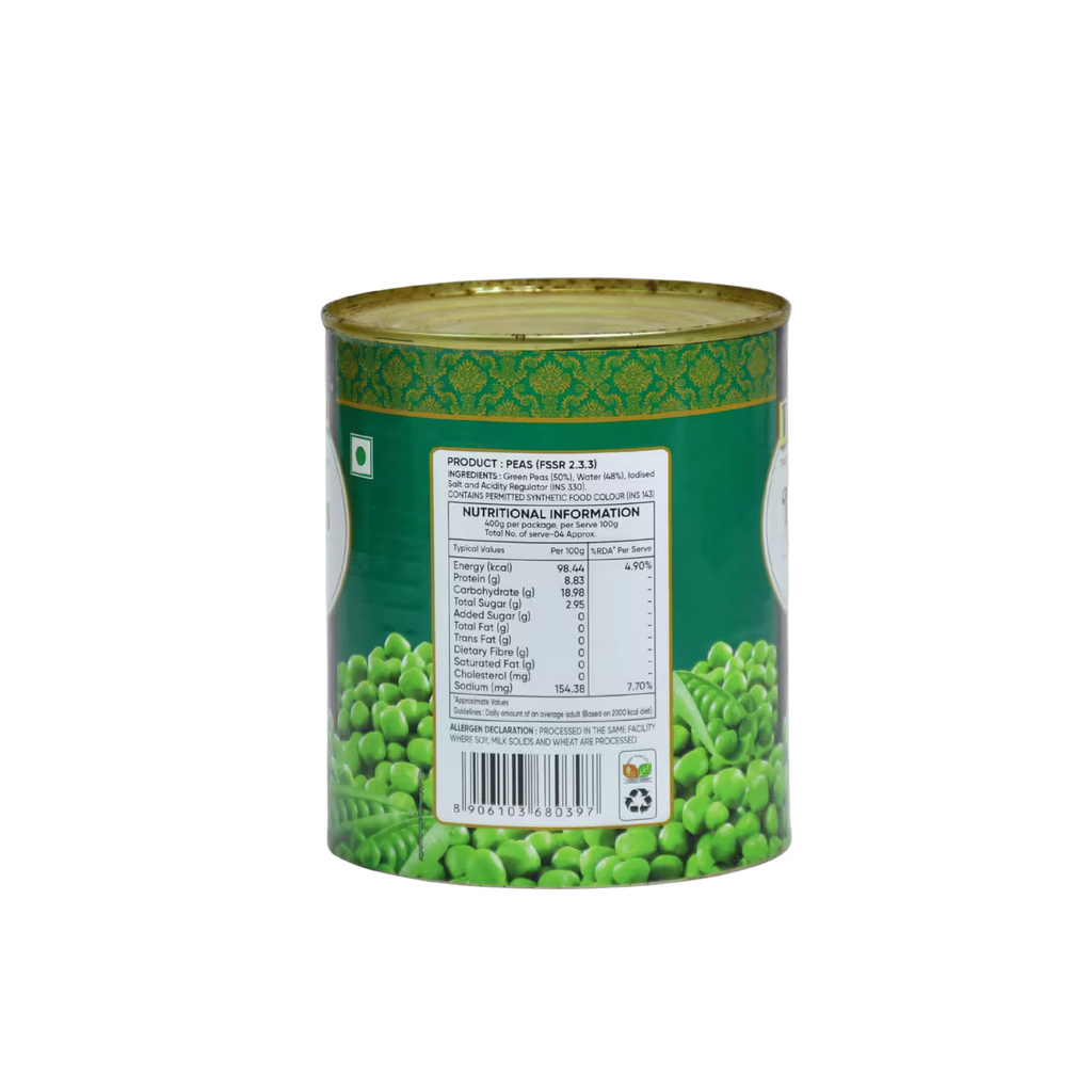 Peas Testo