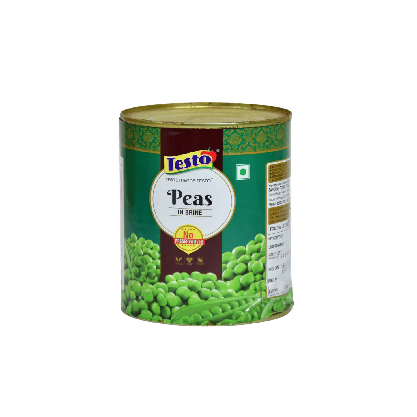 Peas Testo