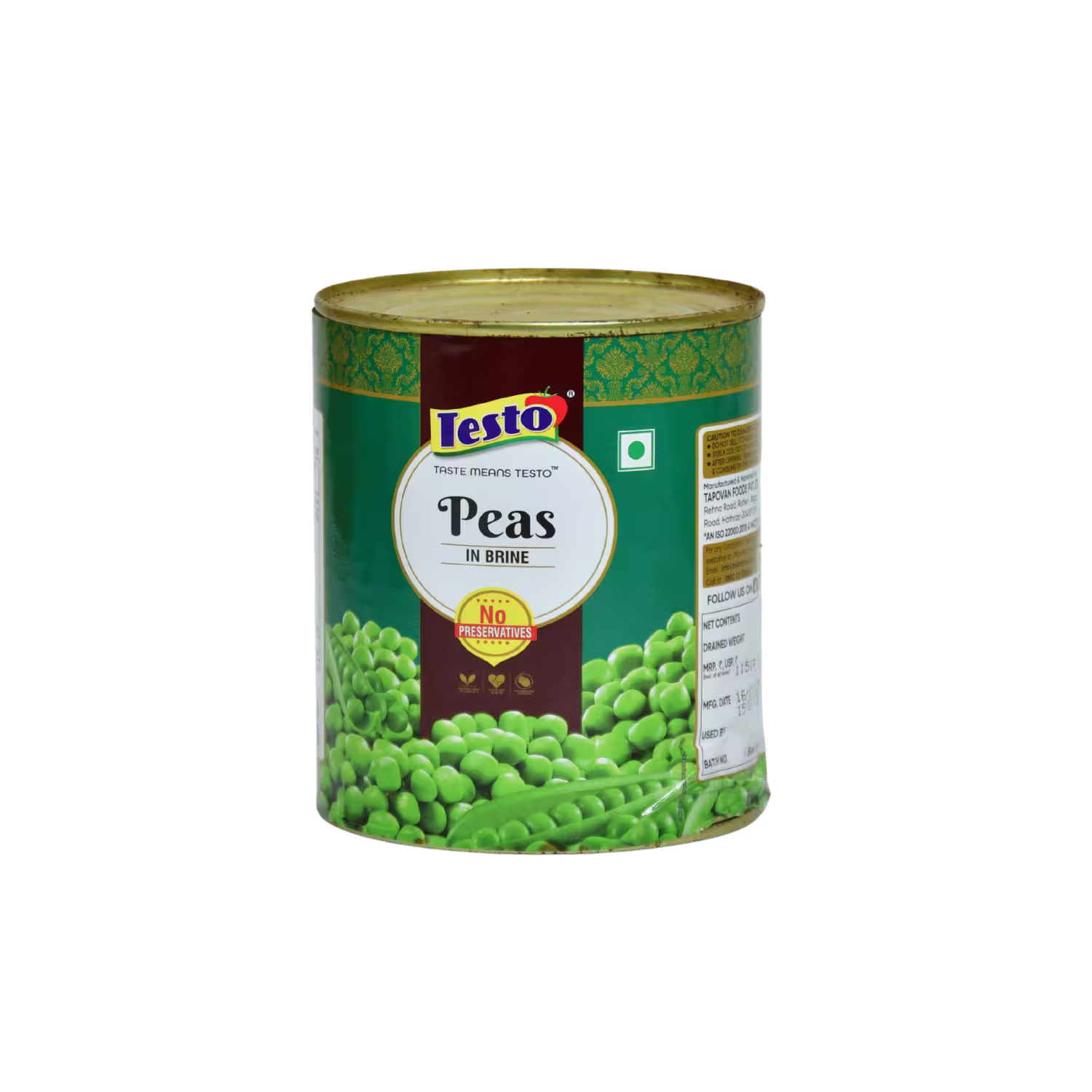 Peas Testo