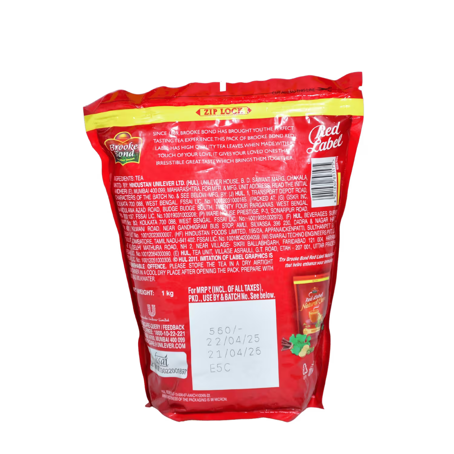 Red Label Brooke Bond